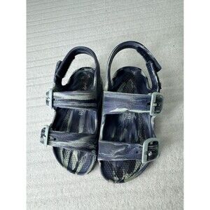 OshKosh B'Gosh Toddler Camo Marble Sandals - Size US 8M (EUR 24)